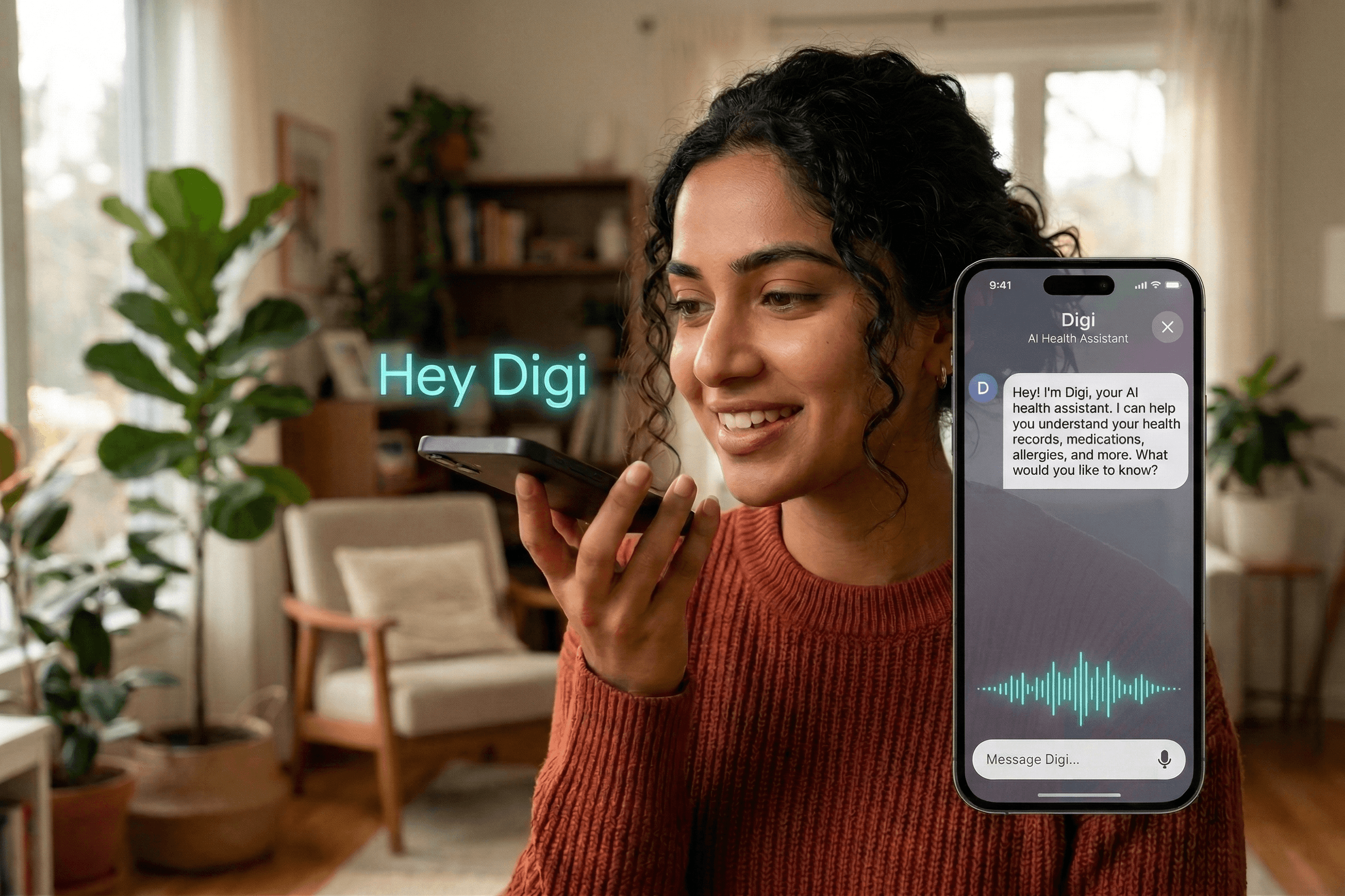 Digi AI analysing health records
